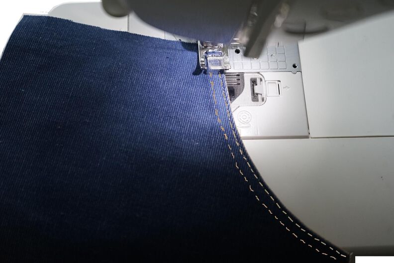 Schnitt + Anleitung ausgestellter Jeansrock Gr. 74 bis 146 image number 5