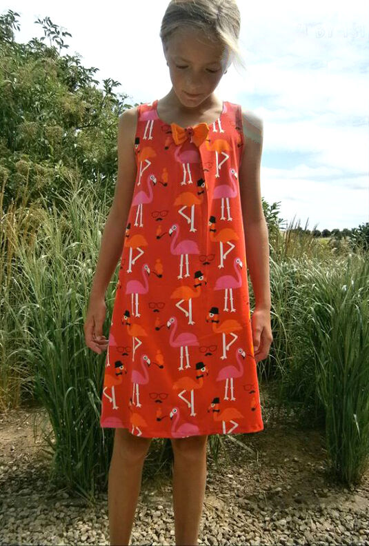 "Pipoca" (62-164) A4+A0 Kinder Kleid, Tunika, Trägerkleid image number 9