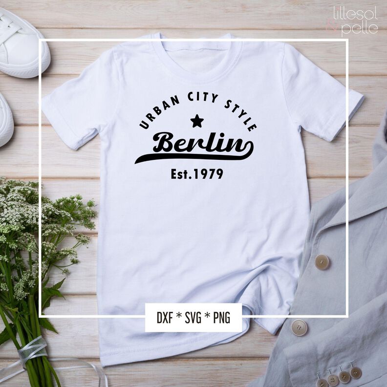 Plotterdatei Berlin Urban City Style image number 3