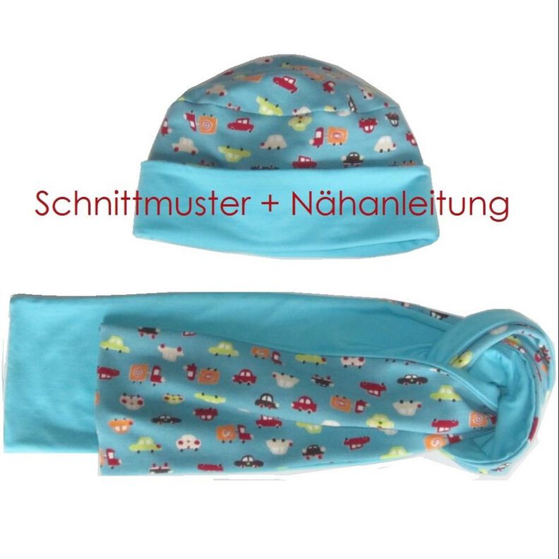 Schnitt + Anleitung 4-Varianten-Mütze + Schal image number 1
