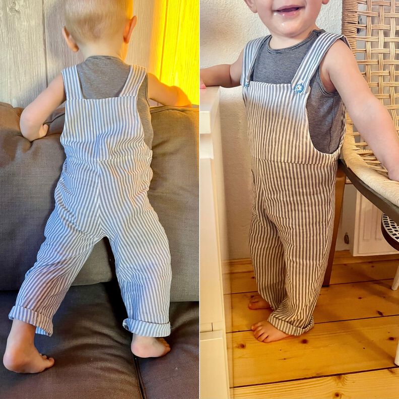 Kinder Latzhose Latzshorts viele Varianten JALAN ♥Gr. 92-164 image number 9