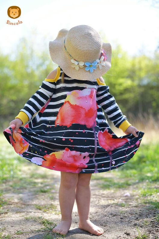 Kleid schulterfrei - Gr&ouml;&szlig;en 68 bis 98 (E-Book)  image number 6