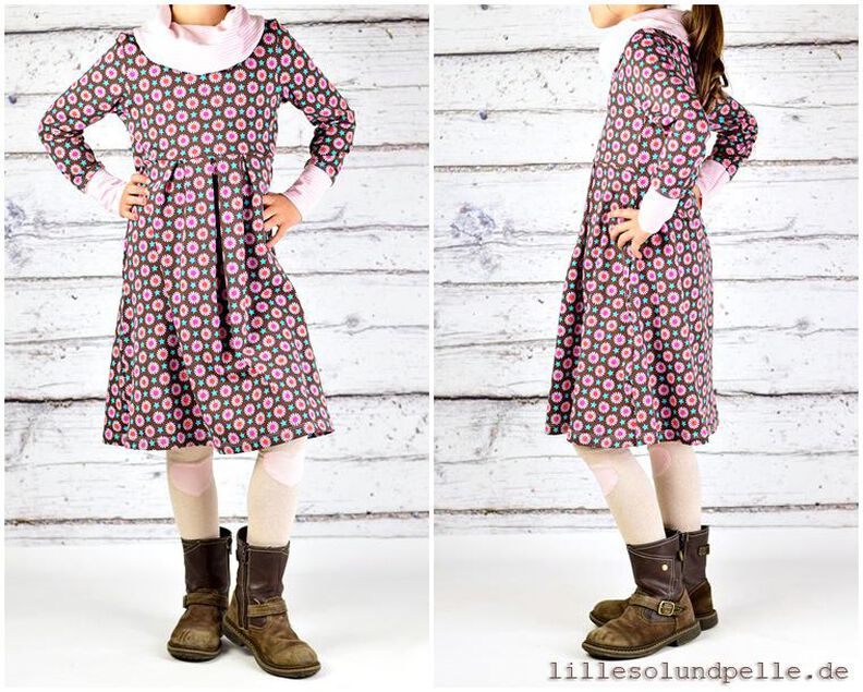 Ebook / Nähanleitung Kleid mit Rollkragen image number 3