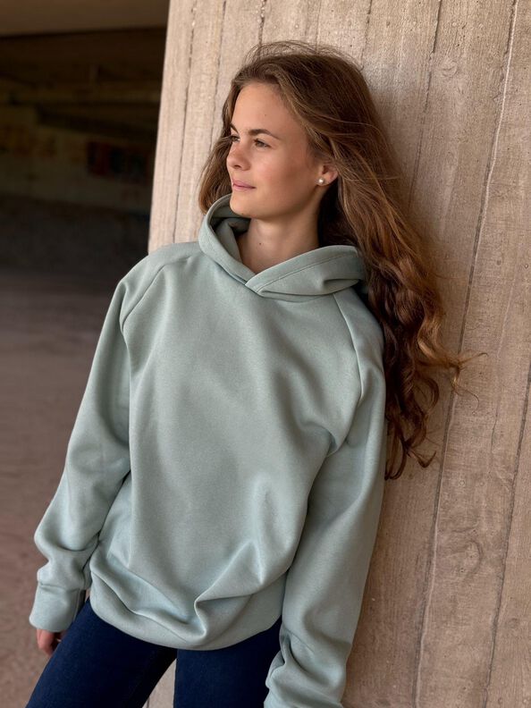 Raglanhoodie GONI Gr. 32-56 Schnittmuster PDF Ebook image number 5