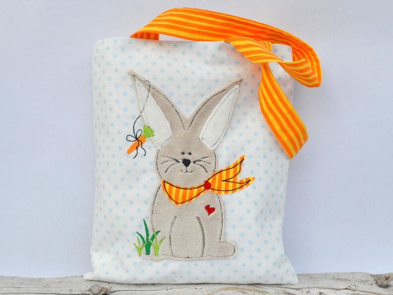 Stickdatei Hase 4 Größen image number 4