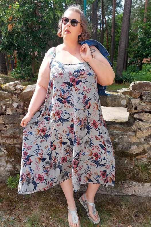 Sommerkleid BEIJO (32-58) Maxikleid Kleid Schnittmuster image number 6