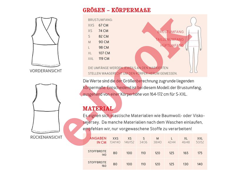 FRAU LUISE - Sommertop in Wickeloptik XXS-XXL image number 6