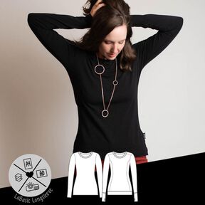 E-Book »LaBasic Longsleeve« (32–46) – Langarmshirt