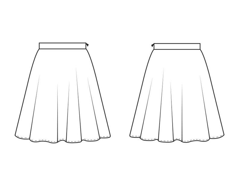 Rock FANNY N&auml;hanleitung + Schnitt image number 3