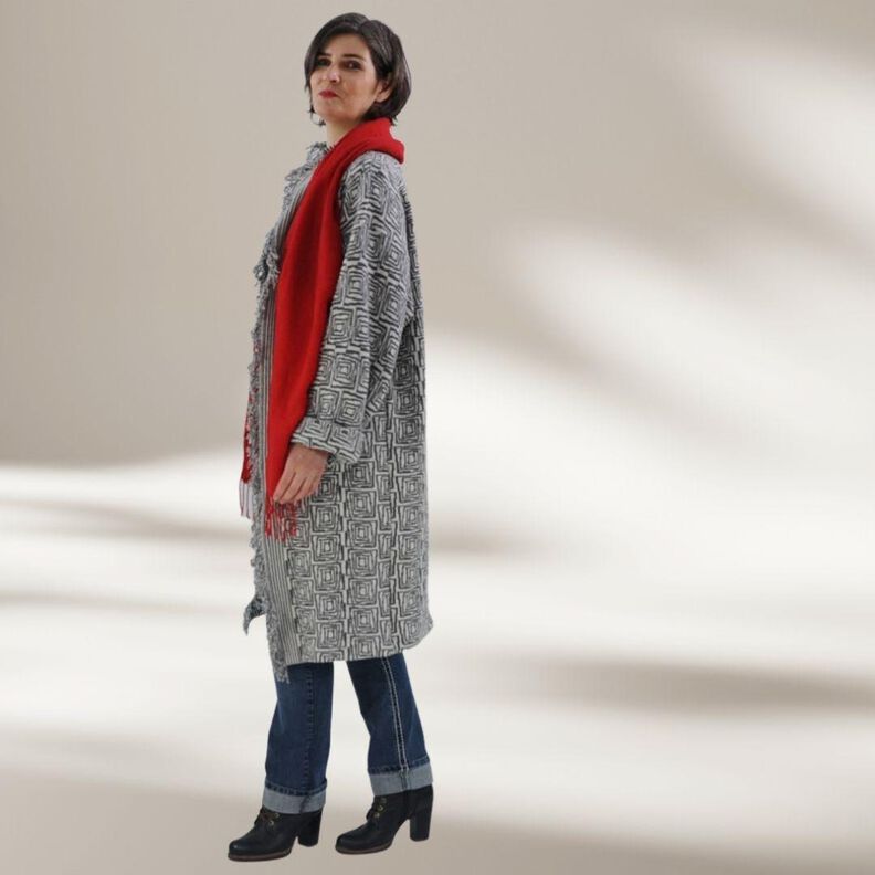 Schnittmuster Mantel Silva | Cardigan - BEAMER-Datei image number 8