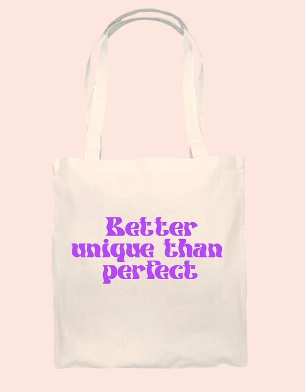 "Better unique than perfect" Plotterdatei Spruch DIY Nähen image number 2
