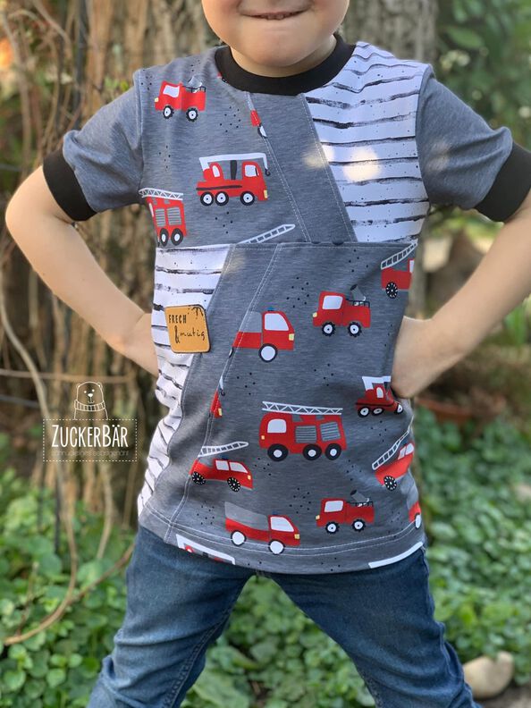 STREIFENMONK KIDS Gr. 98 - 164 T-Shirt inkl. A0 image number 10