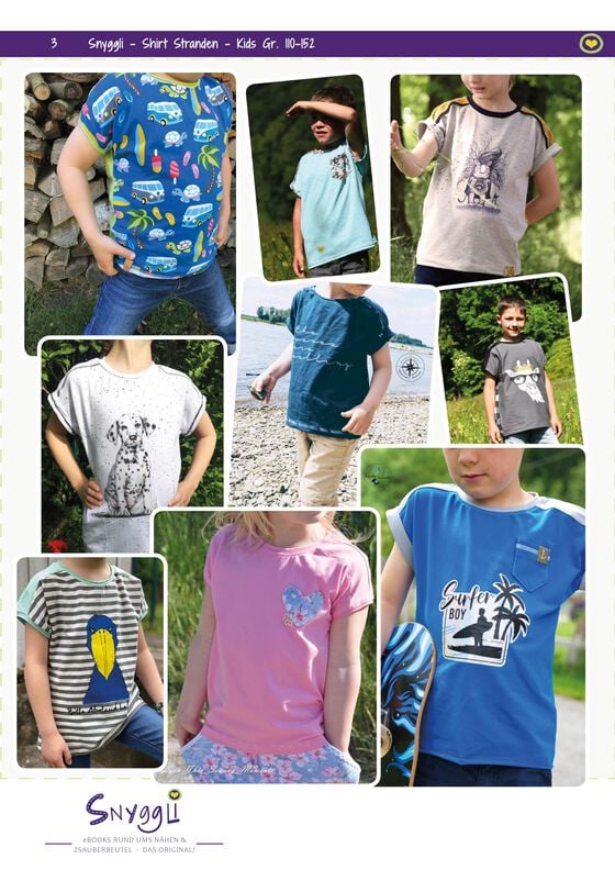 Kombi-eBook Shirt Stranden Gr. 56-104 + 110-152 image number 3