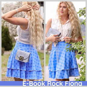 Kombi E-Book Oberteil + Rock N&auml;hanleitung und Schnittmuster 