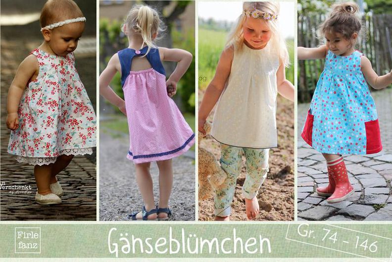 Kombi-Ebook Rosentanz + Gänseblümchen: Gr. 74 bis 146 image number 3