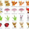 Stickdatei kleine Waldtiere bis 10 cm  thumbnail number 3