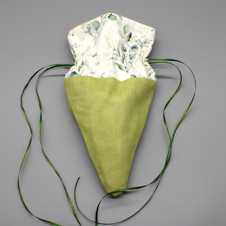 Nähanleitung Zuckertüte Schultüte klein zwei Varianten image number 3