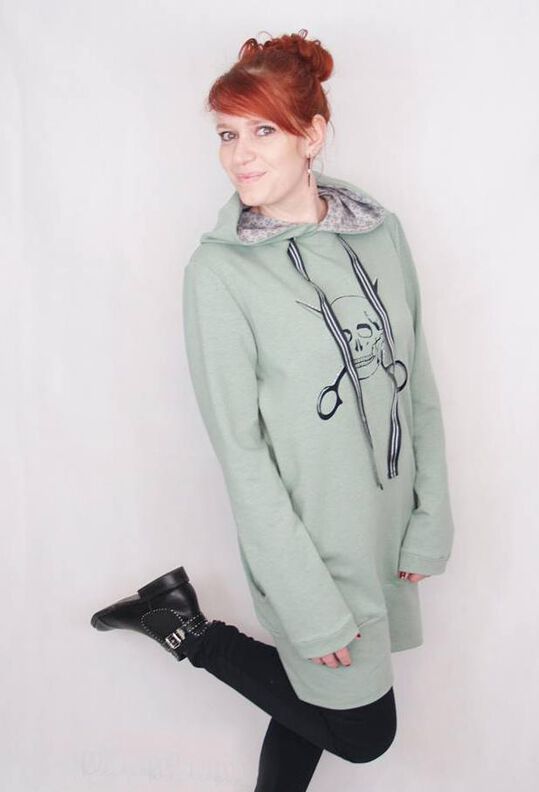 Sweater, Hoodie (32-52) CARACOL Damen Schnittmuster image number 10