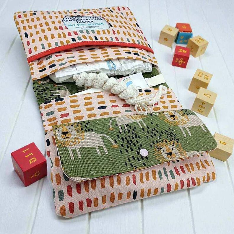 Wickeltasche und Wickelunterlage Mia  Schnittmuster image number 7
