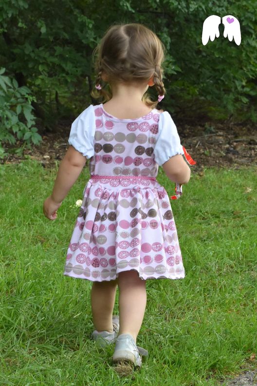 Dirndl Antonia für Kinder 74 - 152 image number 4
