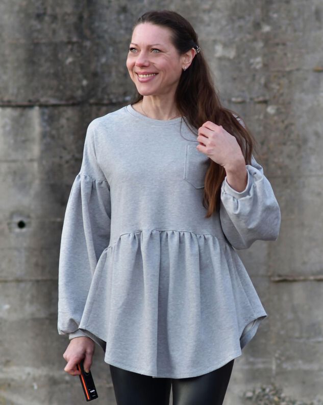 *Ruffle Puffle Sweater* Sweater/Pulli A4/A0/Beamer image number 6