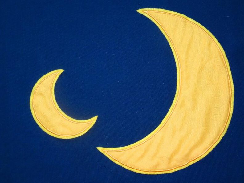Stickdatei Mond Luna in 18 Größen image number 4