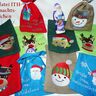 Weihnachtenssäckchen Stickdatei ITH 13x18 thumbnail number 1