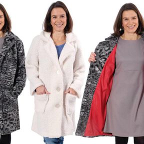 Mantel  "MOLLY", Nähanleitung & Schnitt Gr. 158-46   Mantel  "MOLLY", Nähanleitung & Schnitt Gr. 158-46