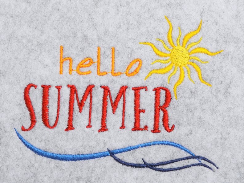 Stickdatei Sommer hello summer image number 3