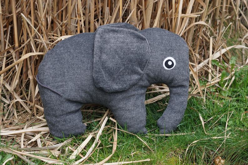 Elefant Kissen in 4 Größen nähen  image number 7