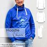 Hoodie Herren - Schnittmuster Gr. XS-4XL  - sein VANCO #22 thumbnail number 9