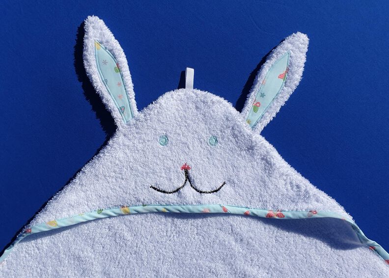 Kapuzenbadetuch mit Tierohren für Babys, Kleinkinder, Kinder image number 3