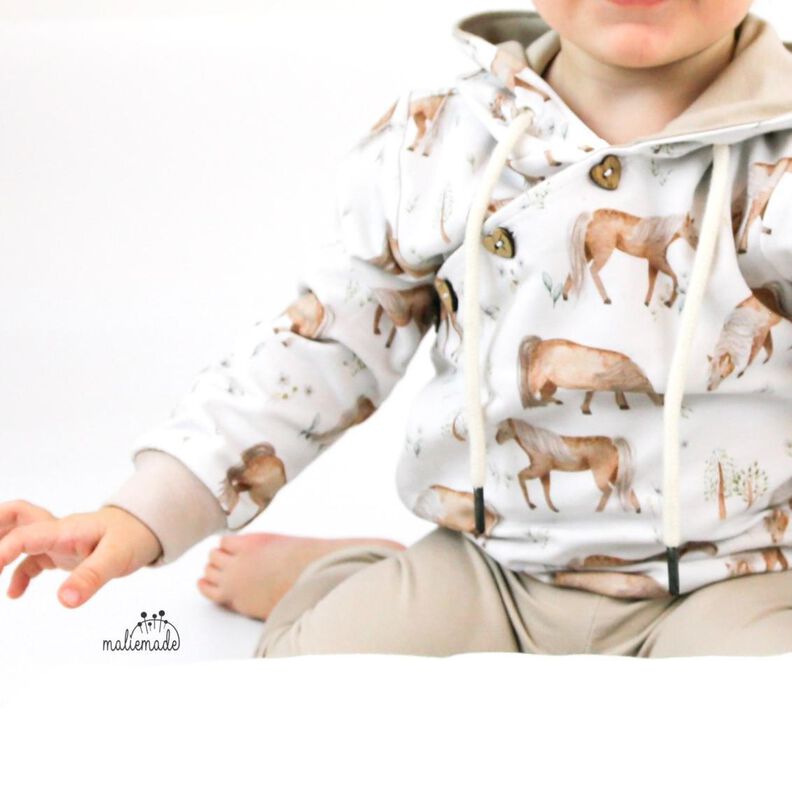 Ebook Hoodie "Henry Baby" von Gr. 44 bis 104 image number 3