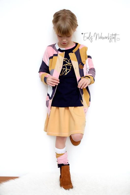 "Isabella Skirt" Sweat-Falten-Rock / Schnittmuster image number 5