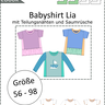 Lia – Baby Shirt mit Rüsche und Knopfleiste Gr. 56-98, A4+A0 thumbnail number 7