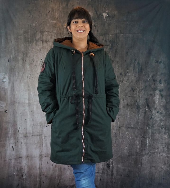 Parka WINNEKE Gr. 34-52 PDF-Schnitt A4, A0, Anleitung image number 4