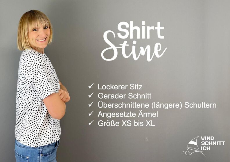Shirt Stine | casual | überschnittene Schulter image number 2