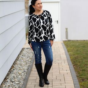  Shirt / Bluse SCAPOLI Gr. 34-56 Ebook Schnittmuster