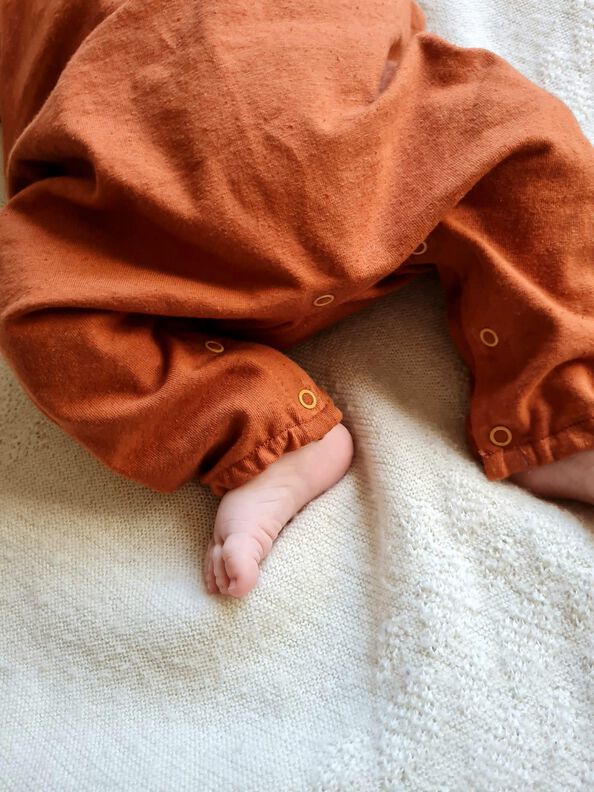 Romper MILO / Einteiler aus Webstoff & Musselin  image number 3