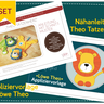 Löwenstarkes Kombipaket: Appliziervorlage Löwe Theo & Nähanleitung Theo Tatzenherz zum Vorteilspreis  thumbnail number 2