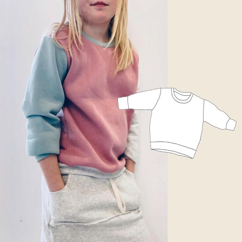 Basic-Sweater Kids / Schnittmuster image number 1