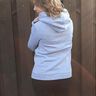 Lara Hoodie mit Wellenmuster, Kapuze, Kragen BU 80-116 A4+A0 thumbnail number 8