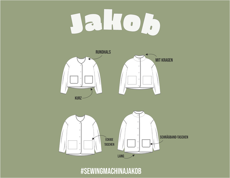 oversize Jacke Jakob  / 2 Längen / mix & match image number 9