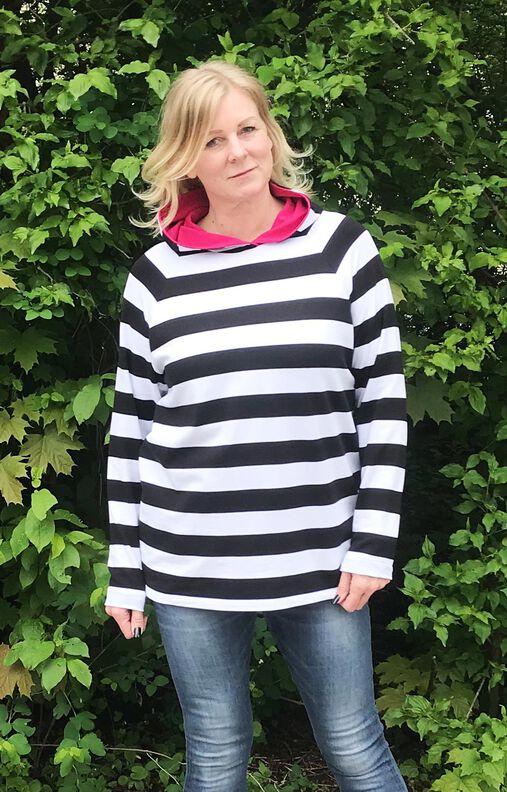 Hoodie, Sweatjacke (XXS-5XL)  CACTUS Unisex Schnittmuster image number 10