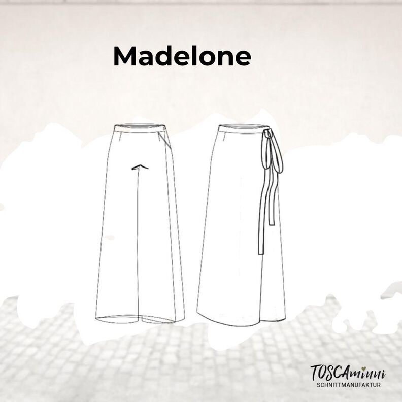 Schnittmuster Wickelhose Madelone | Culottehose | Leinenhose image number 7