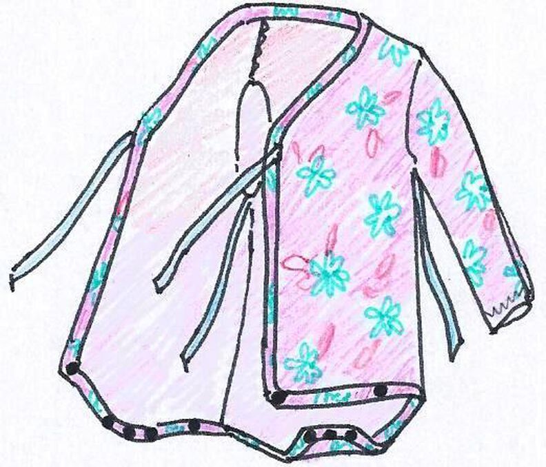 Schnitt + Anleitung Baby Wickelbody 56-74 image number 2