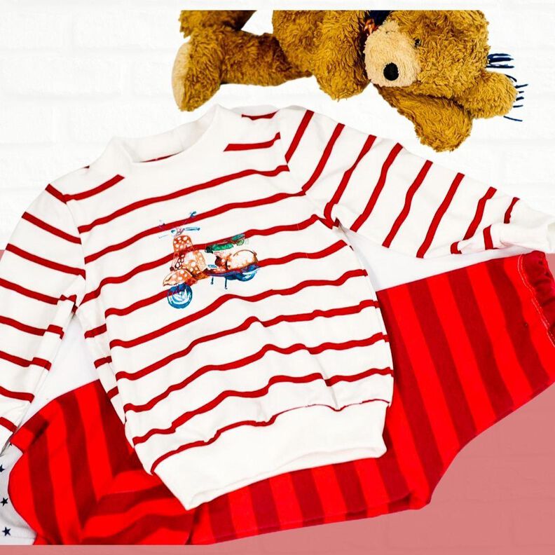 Schnittmuster Schlafanzug Gr 80-140 Beamerdatei image number 7