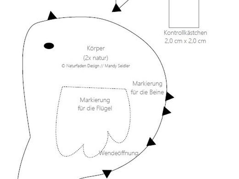 E-Book Küken Lori - Nähanleitung und Schnittmuster image number 5