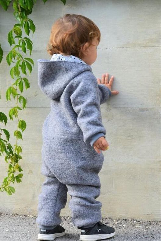 Baby Walkanzug Jumpsuit Outdoor Overall PADAN ♥ Gr. 56-98 image number 7