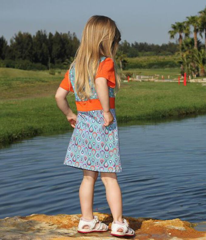  Jerseykleid "Martha", Schnittmuster  Gr. 110-152 image number 6